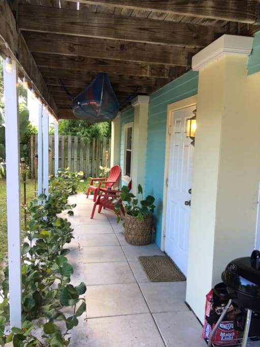 Private Entrance to Studio