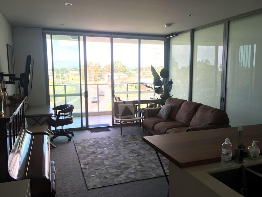 Living Space that looks over Dalton Park