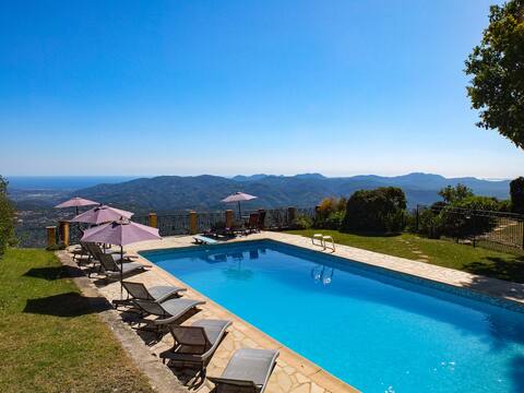 MAS DU CHENE, DETACHED VILLA 3 BEDROOMS, SEA VIEWS