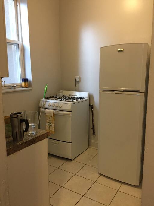Gas range stove/oven.
