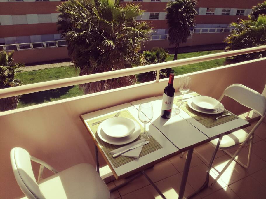 Main balcony