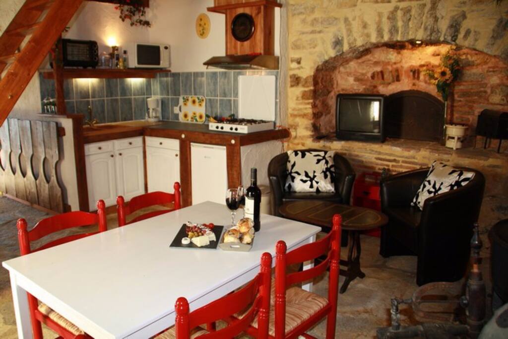 Gîte de charme avec cuisine équipée