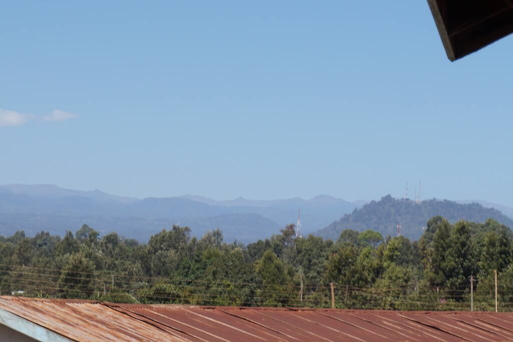 View of Aberdare Mountain Range