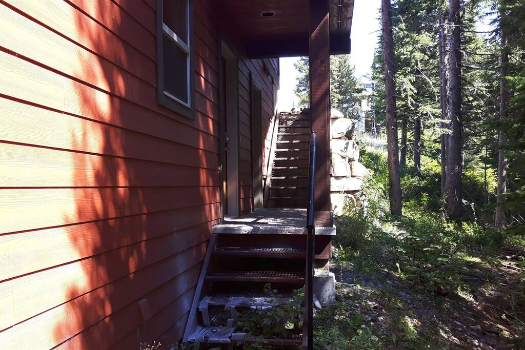Entry Stairs from the Bottom