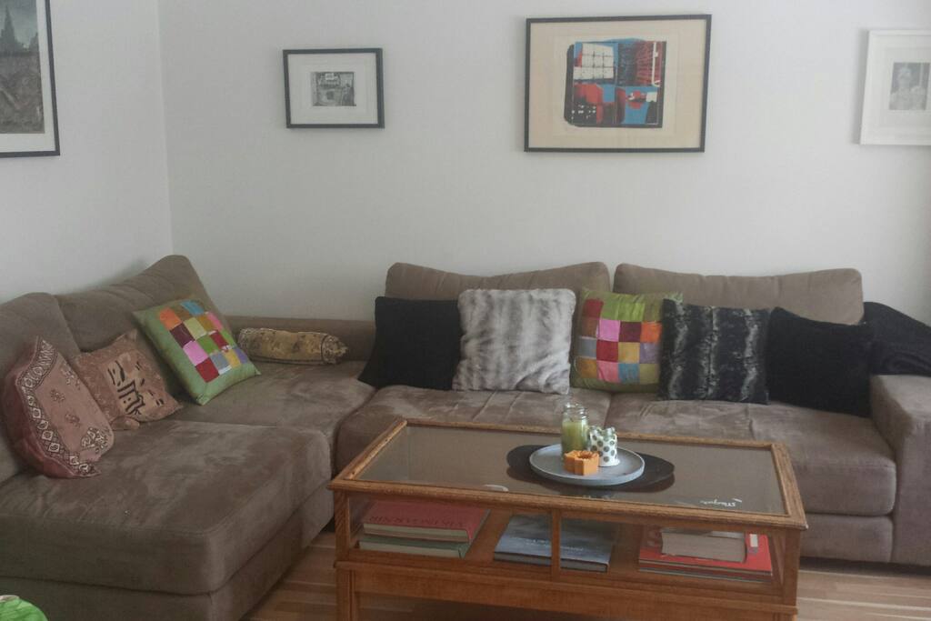 Large comfortable sofa