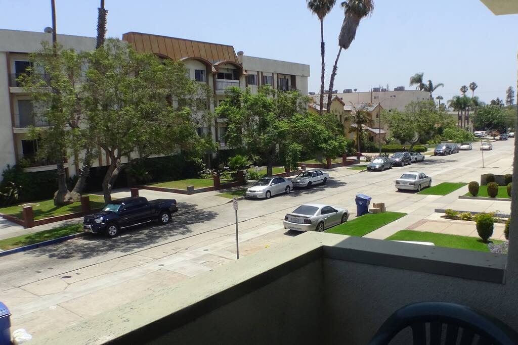 View from the Balcony in 1st Bedroom