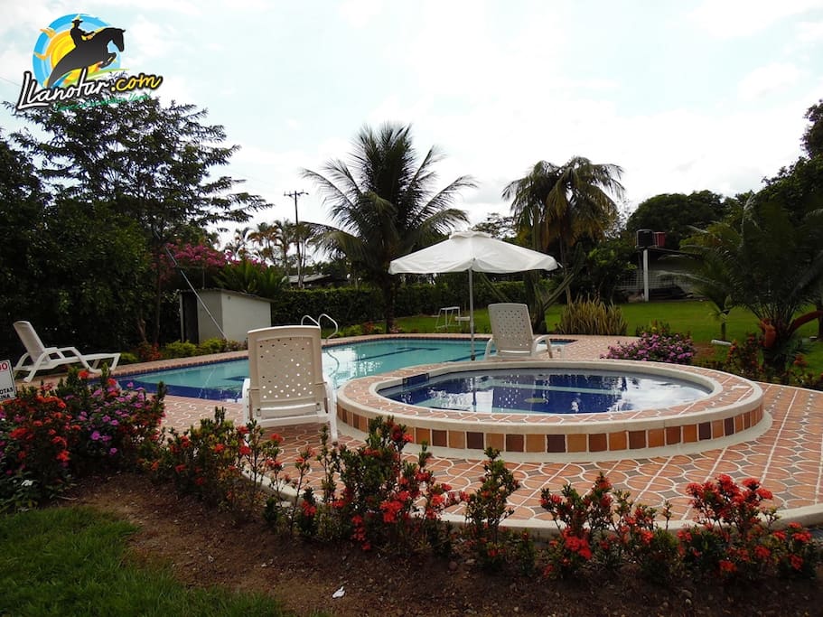 Area de piscina
