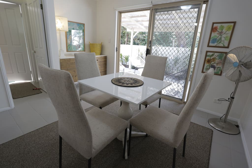 Dining Area and Adjacent Laundry