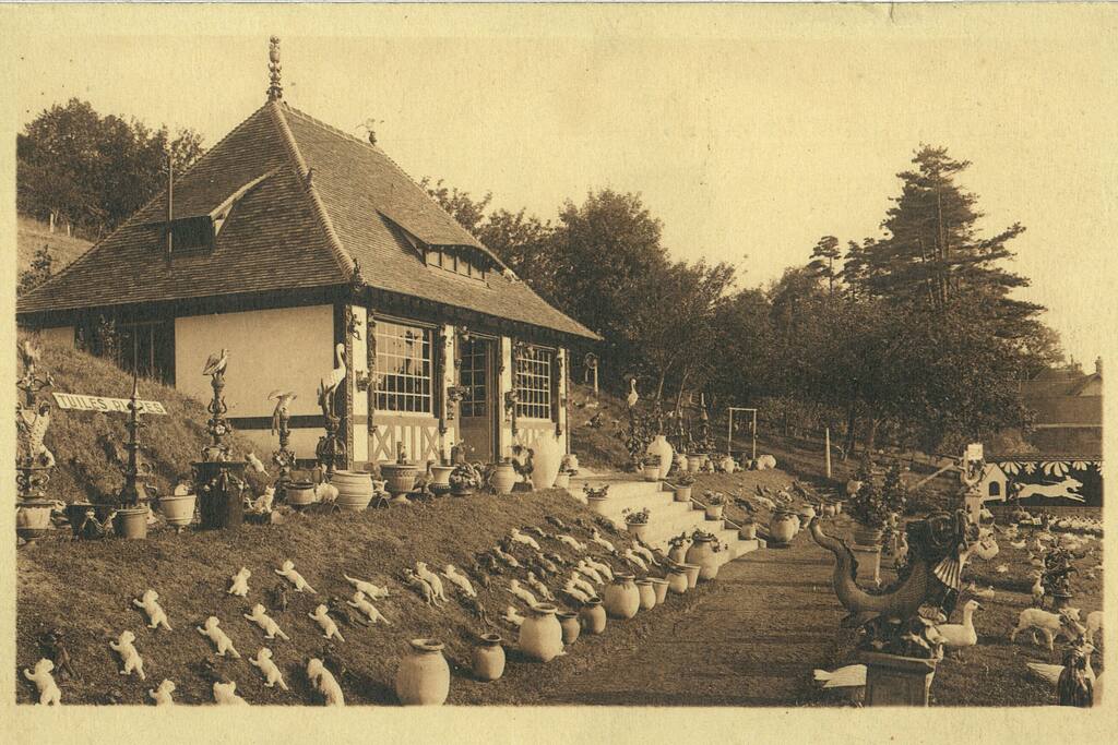 la maison en 1936
ancienne poterie