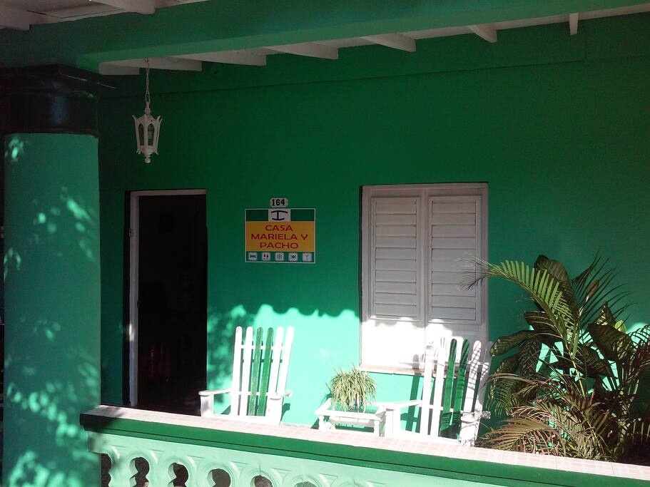 Frente de la casa