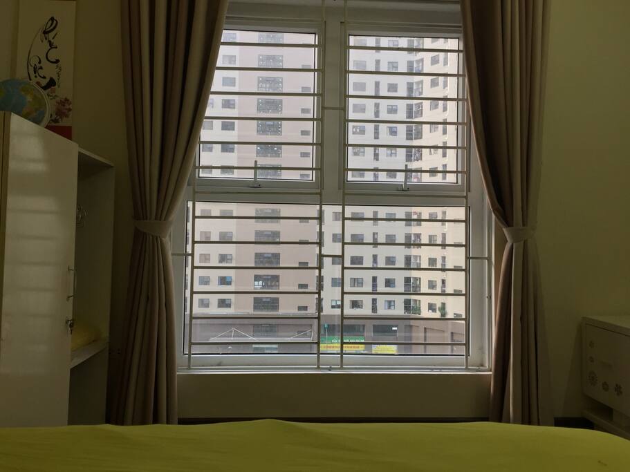 View from the bedroom 1's window