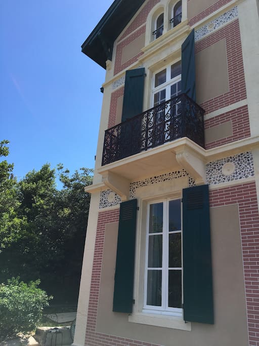 Façade de l'appartement (en bas)
