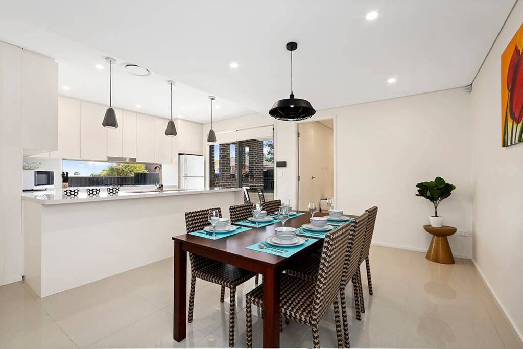 Dining and Kitchen Area