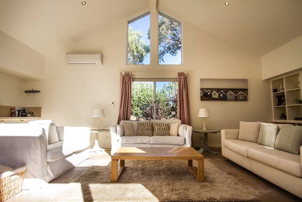 Large sunny lounge room