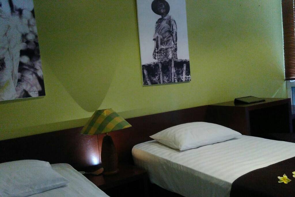 A clean, comfortable and modern.