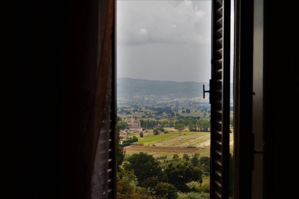 vista dalla camera