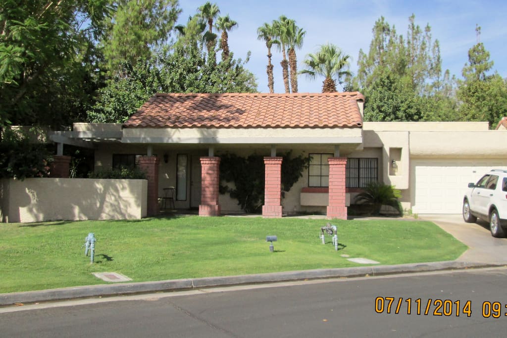 Our home features a two car garage equipped with Three bicycles for your riding enjoyment.
