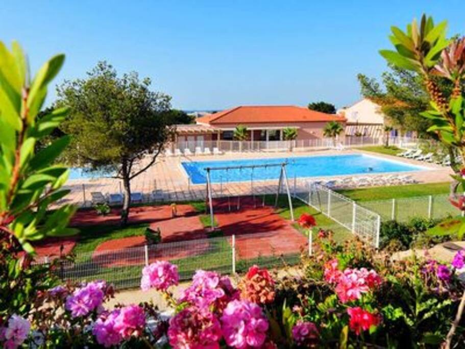 Vue de la piscine