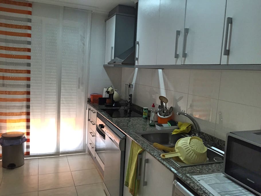 Fully equipped kitchen