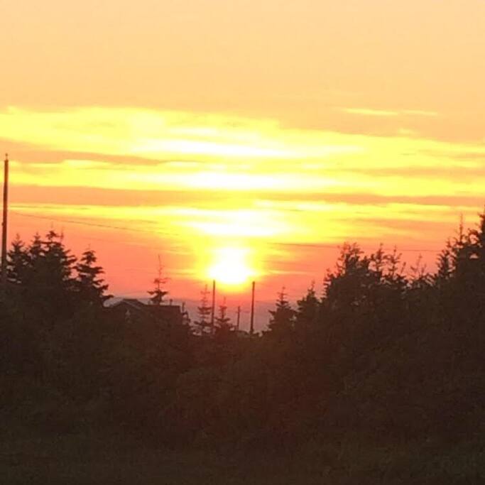 Inverness Sunset over Ocean