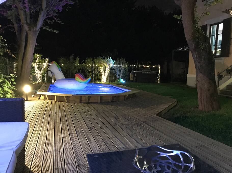 Terrasse de nuit