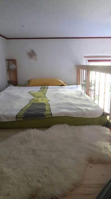 Bett auf der Hochebene -
bed on the plateau