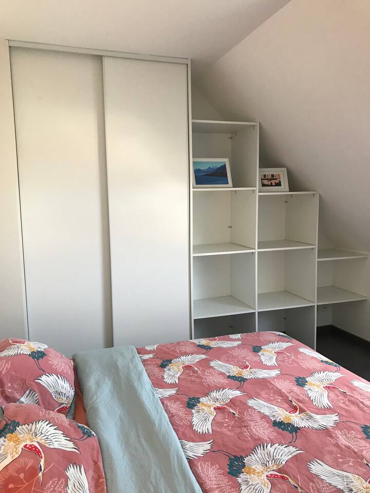 Bedroom 1 - Queen Size Bed - Abundant storage