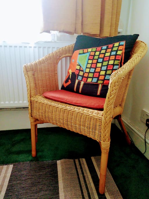 A chair in the room
