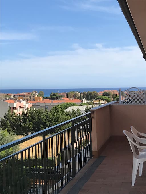 Terrasse mit Meerblick