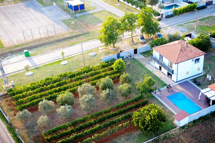 Holiday house Vineyard in Pula with pool