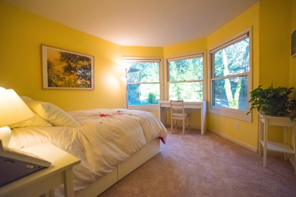 Guest Bedroom with view