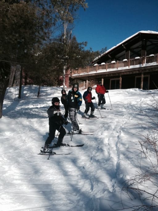 Winter: We abut Catamount ski area. You can be on the slopes in five minutes.