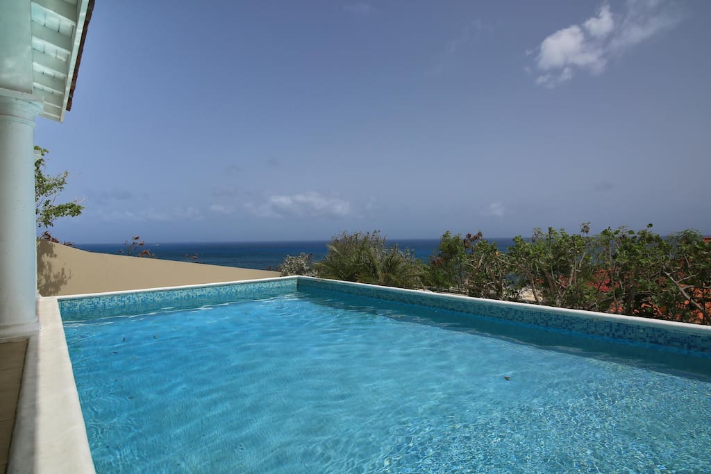 belle piscine familiale