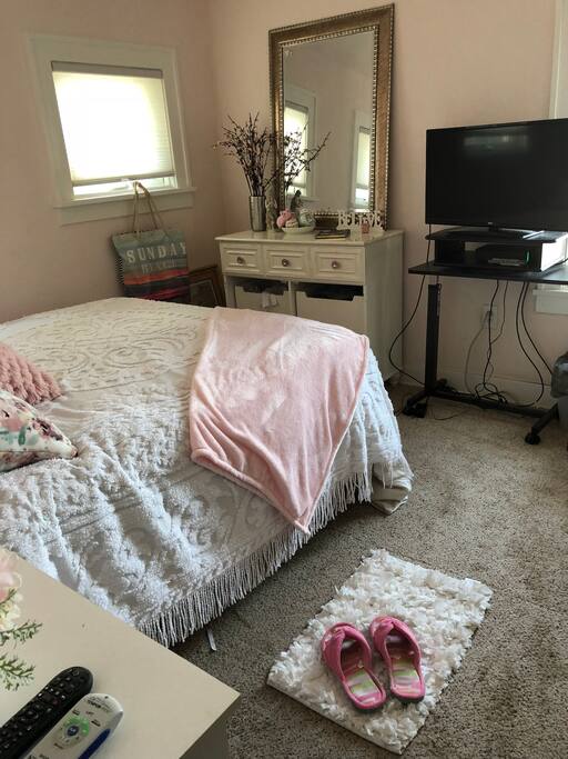 Pink Bedroom upstairs