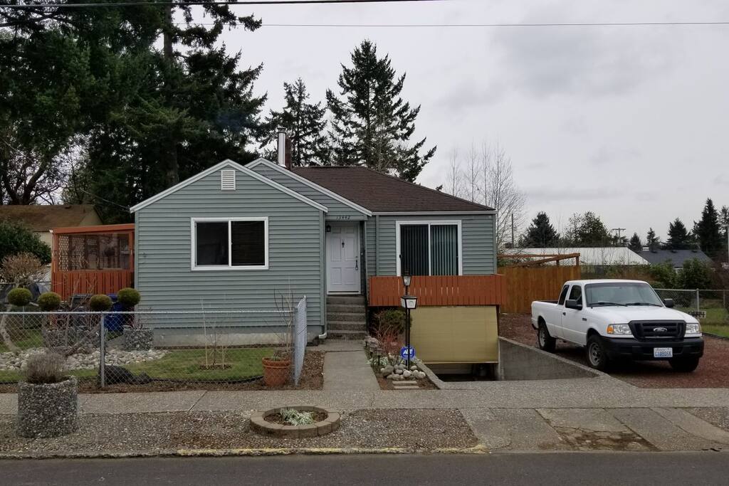 front of home