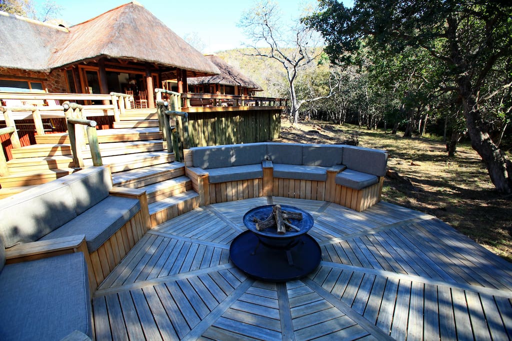 A gorgeous lodge set in a private wildlife game reserve