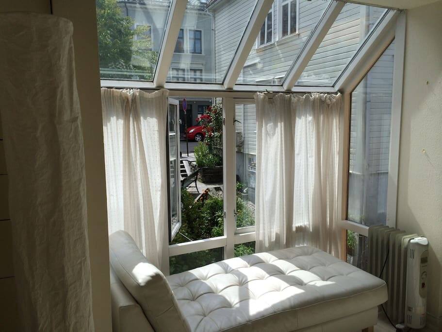 3/8: Detail from the living room.