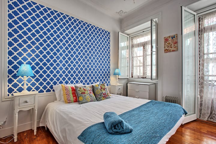 bedroom 1 - 1 double bed (or two twins)