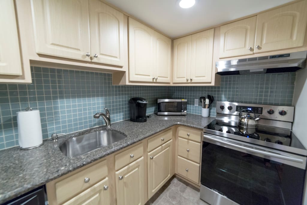Newly renovated kitchen