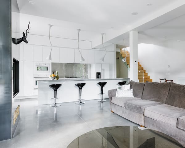 Architectural home with spa- Montreal Plateau