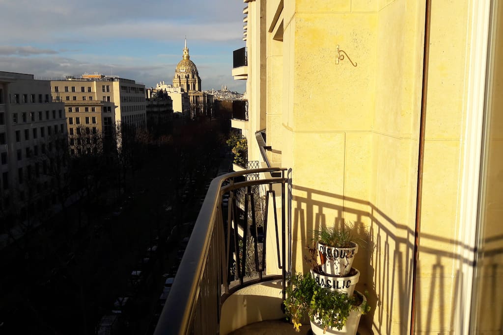 View from the balcony