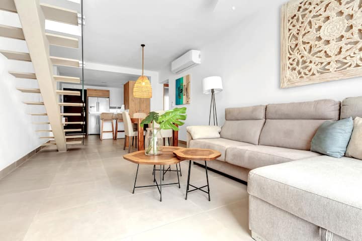 3br Penthouse With Private Pool Roftop At/th Beach - Punta Cana