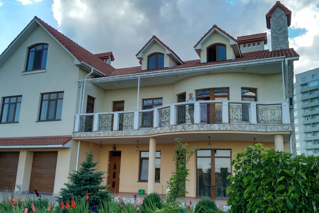The Front of the house
