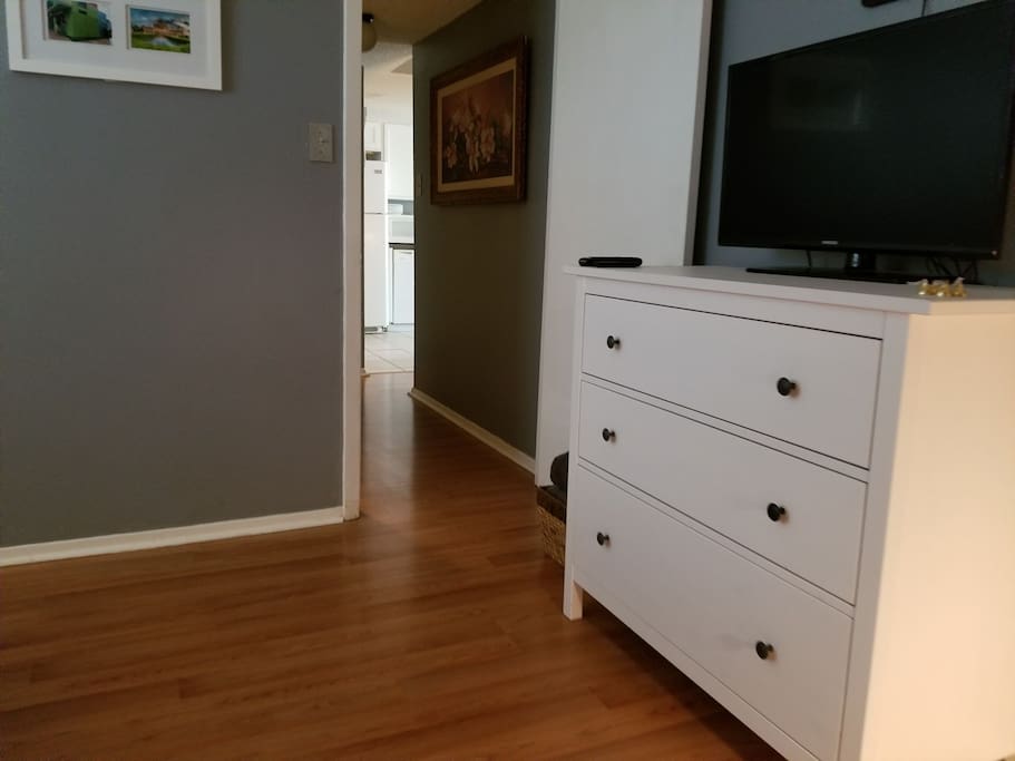Dresser in 1st Bedroom.