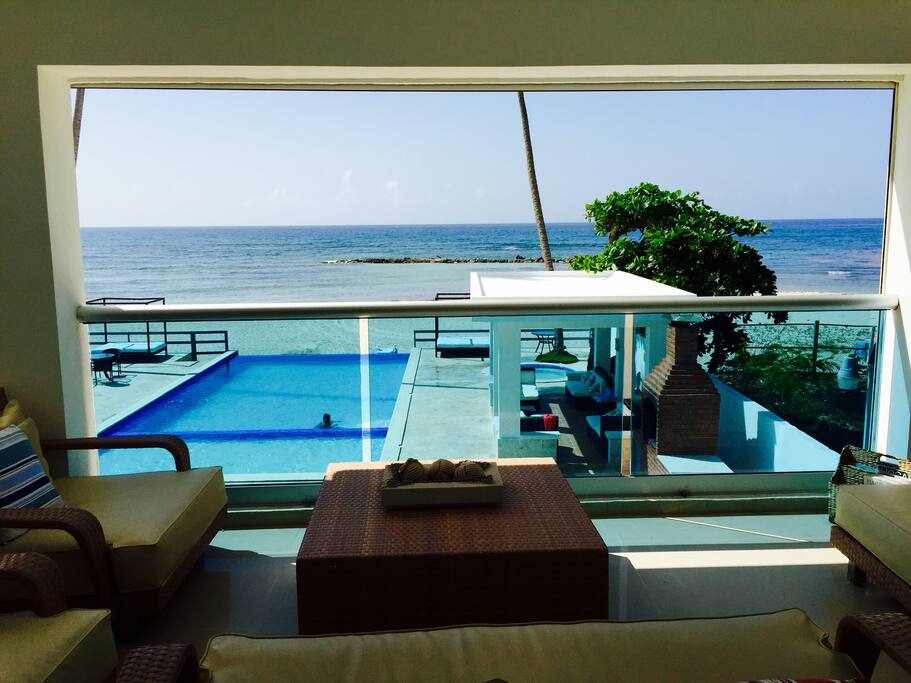 Balcony/Master Bedroom View