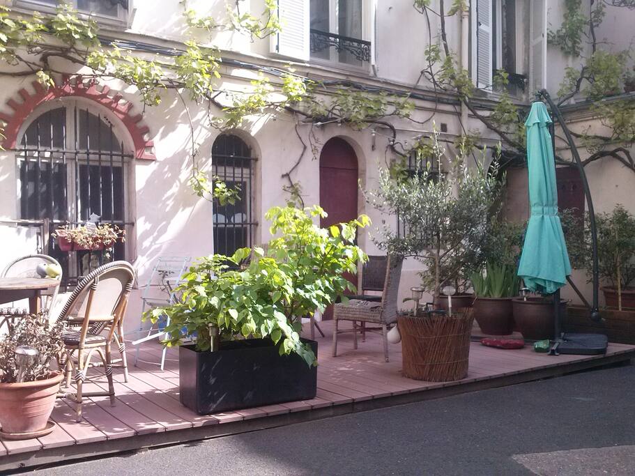 Un autre endroit de la cour