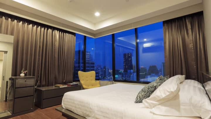 إطلالة رائعة على المدينة 