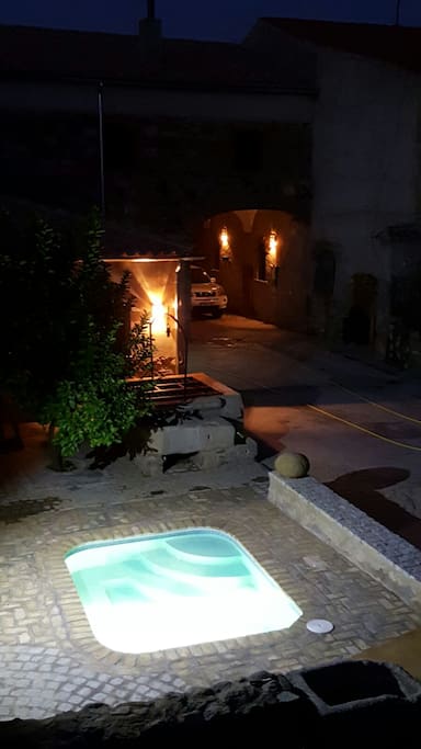 piscina-patio, zona común