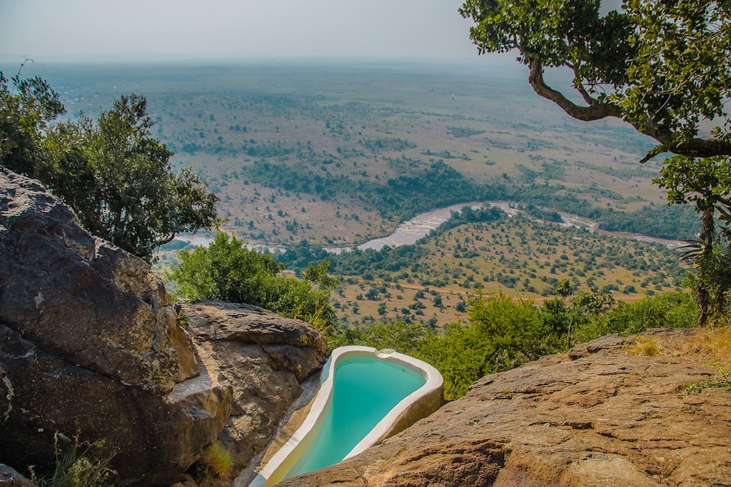 Pool with a stunning View