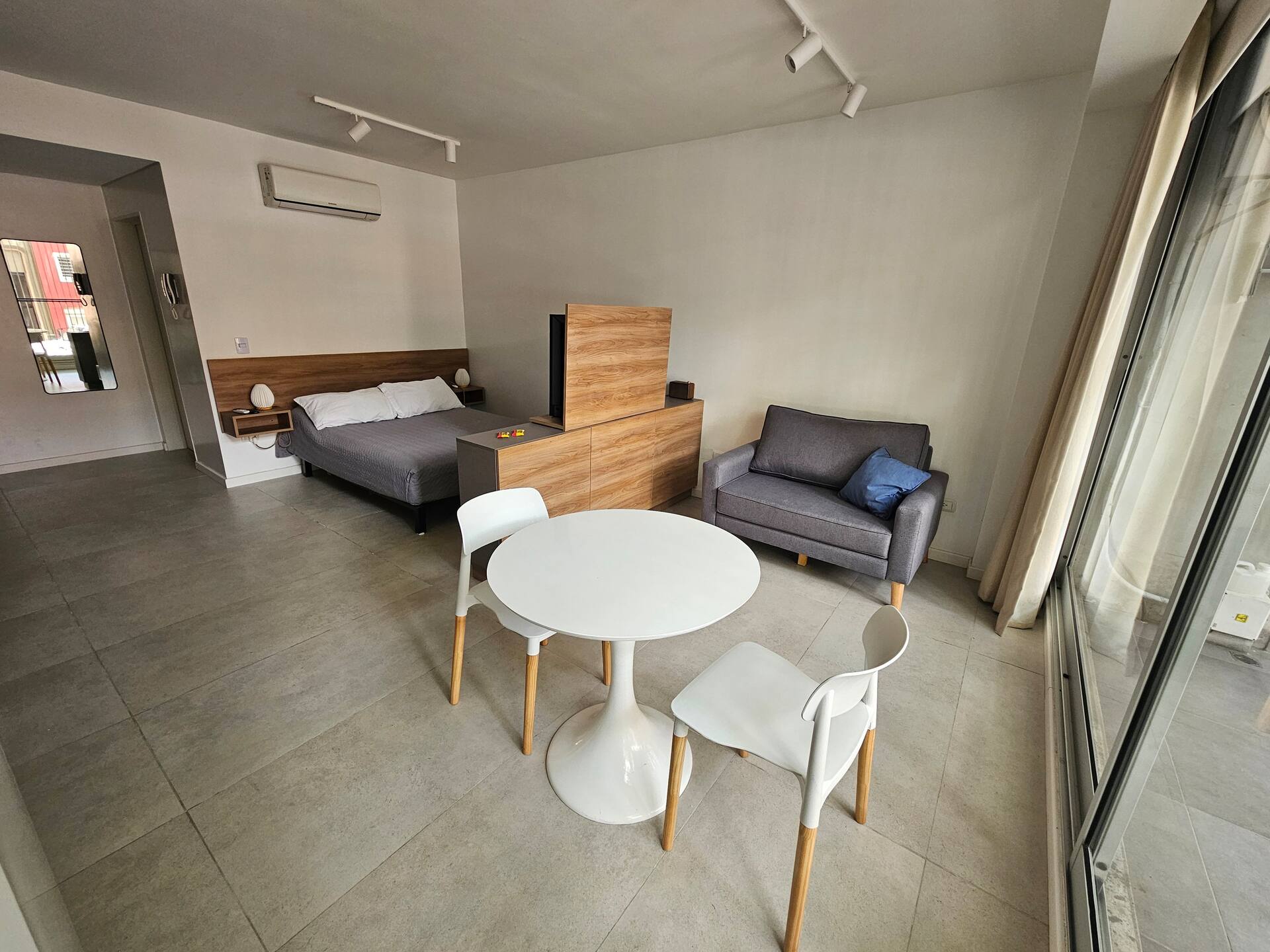 Apartamento reformado de 1 quarto em Palermo